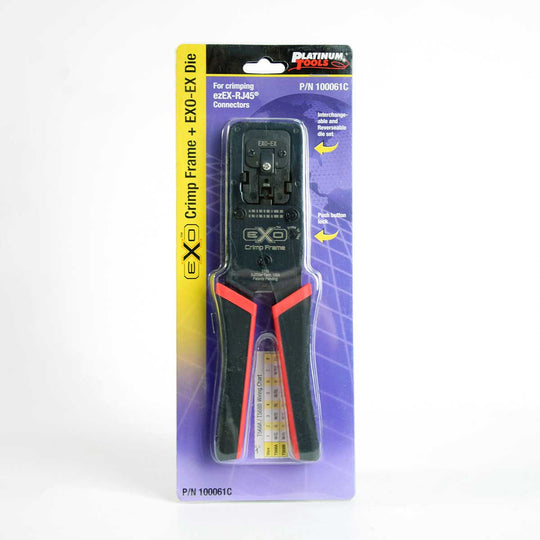 Platinum Tools 100061C EXO™ Crimp Frame with EXO-EX Die™
