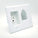 DataComm Recessed Bulk Cable Wall Plate w/ Power