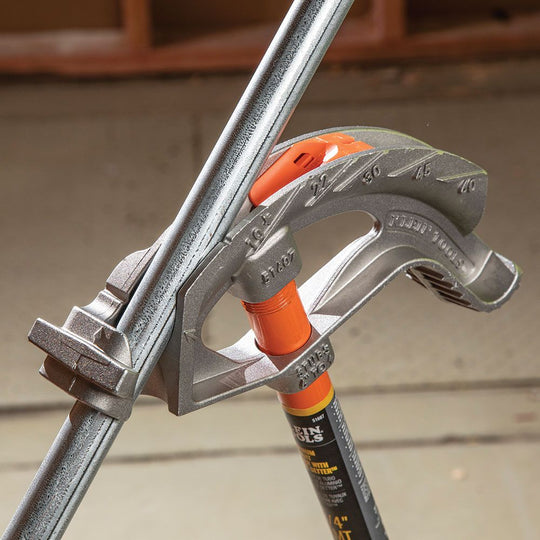 Klein Tools Iron Conduit Bender 3/4" EMT with Angle Setter™, 51604