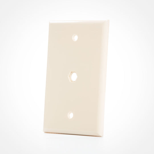 Blank Wall Plate for F Coupler