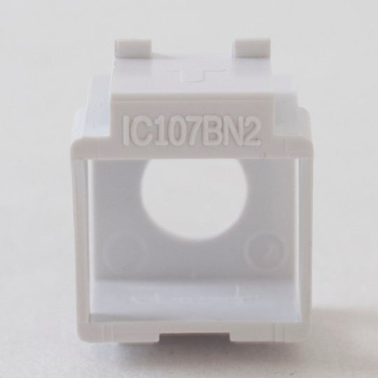 ICC Cable Feedthrough Blank Keystone Insert 10 Pack