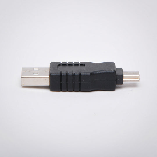 USB Type A Male to 5-Pin Mini-USB Type B Male Adapter
