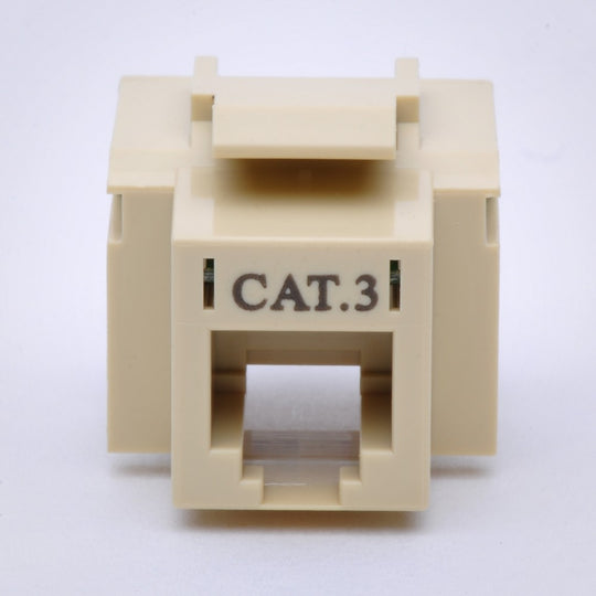 Cat3 Keystone Jack - 110 Style