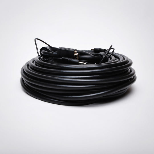 SVGA Cable with 3.5mm Audio - Double Shielded