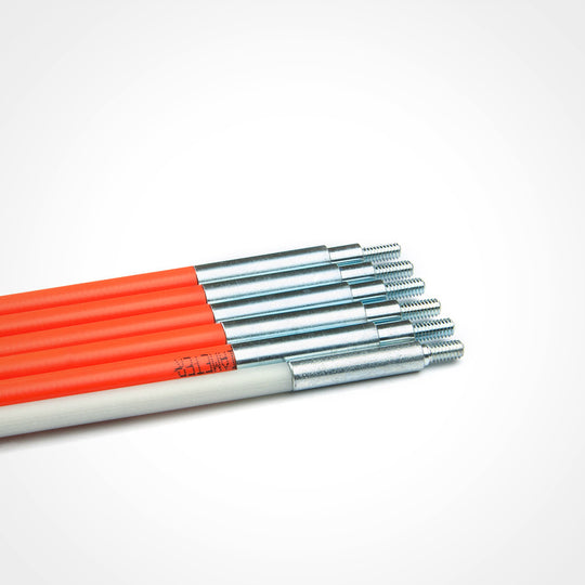 Klein Tools 56325 25 Foot (7.62m) Fish and Glow Rod Set