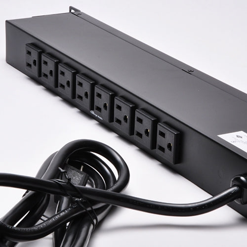 Quest HPS-E10A 19 Inch 10 Outlet Horizontal Power Strip