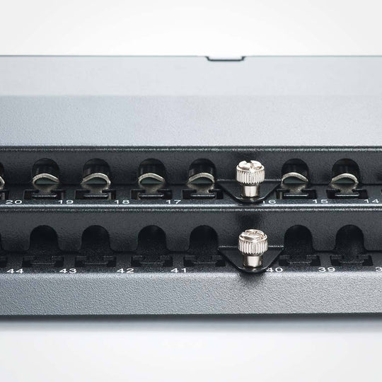 Vertical Cable 042-C6A/48 CAT6A Shielded Patch Panel - 48 Port