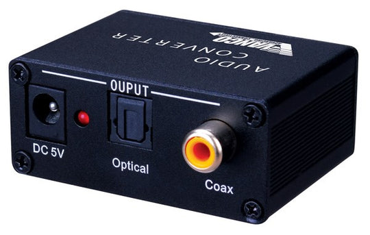 Vanco 280565 CONVERTER AUDIO DIGITAL COAX/TOSLINK