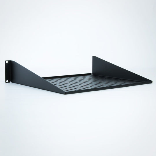 Kendall Howard 2 Unit (2U) 14 Inch Vented Cantilever Rack Shelf