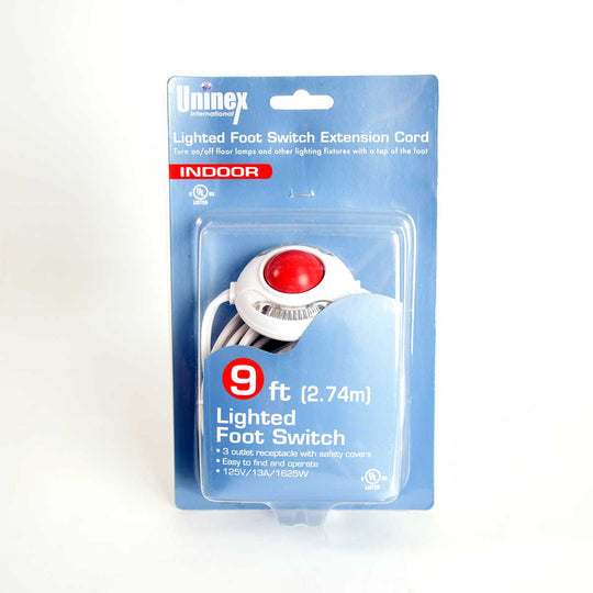 9ft Power Cord with Lighted Foot Switch