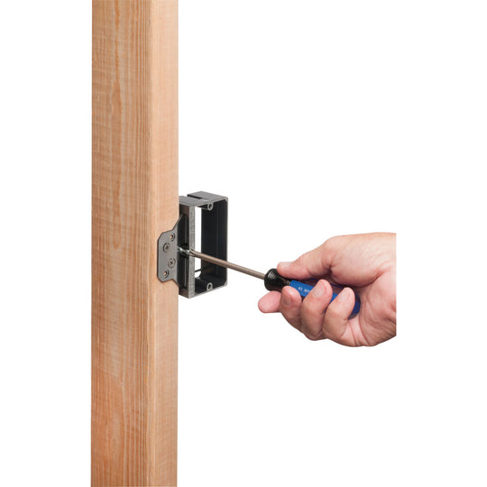 Arlington Adjustable Depth Mounting Bracket, Single Gang