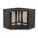 Kendall Howard 12 Unit (12U) Corner Wallmount Cabinet