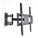 Rhino Brackets Articulating Curved and Flat Panel Single Stud TV Wall Mount for 32-55 Inch Screens