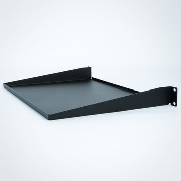 Kendall Howard 12 Inch 1 Unit (1U) Non-Vented Cantilever Rack Shelf