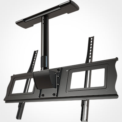 Crimson-AV C63-18 Complete Ceiling TV Bracket Installation Kit for 37-63 Inch Screens, 18 Inch Drop