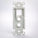 Vanco 820325 Dual F Port and 1 Port Keystone Plate Decor Insert
