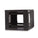 Kendall Howard LINIER Fixed Wall Mount Cabinet, Glass Door - 9U