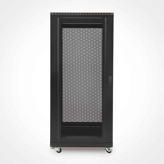 Kendall Howard LINIER Server Cabinet, Convex/Vented Doors, 36" Depth - 27U