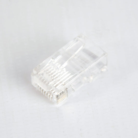 Vertical Cable 011-018/EZF-100 Cat5E RJ45 Modular Feed Through Plug, 100 Pack