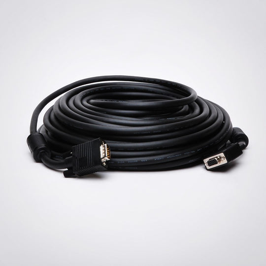 SVGA Male to Female Cable - Double Shielded with Dual Ferrites