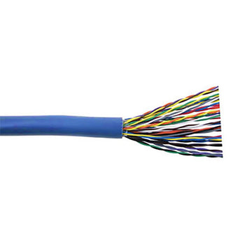 SCP Cat3 25 Pair 24AWG Solid UTP, PVC Jacket, 1000ft Spool