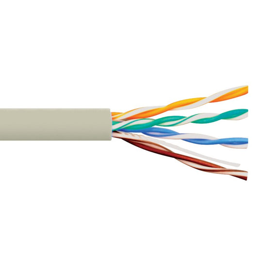 ICC 350Mhz CAT5e Bulk Cable with 24 AWG UTP Solid Wires, CMP Jacket, 1000ft Box