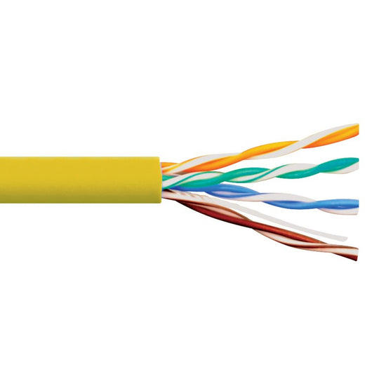 ICC 350Mhz CAT5e Bulk Cable with 24 AWG UTP Solid Wires, CMR Jacket, 1000ft Box