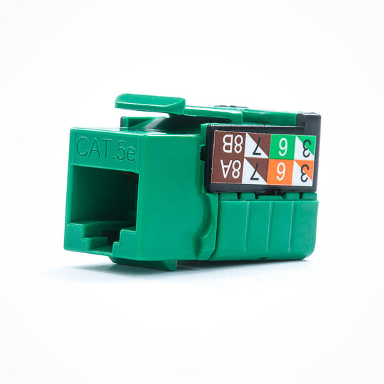 Cat5E Keystone Jack - 110 Style