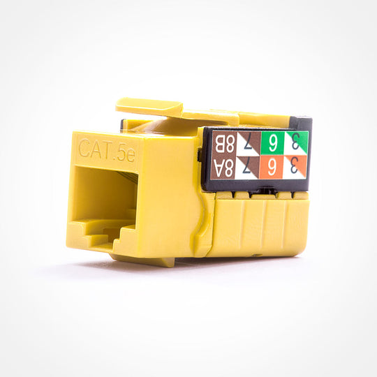 Cat5E Keystone Jack - 110 Style
