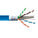 ICC 650MHz CAT6A Bulk Cable with FTP and CMR Blue Copper Premise Cable, 1000ft Reel - Spline