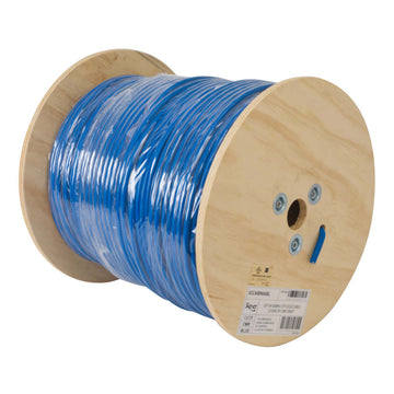 ICC 650MHz CAT6A Bulk Cable with 23 AWG UTP Solid Wires, CMR Jacket, 1000ft - Spline