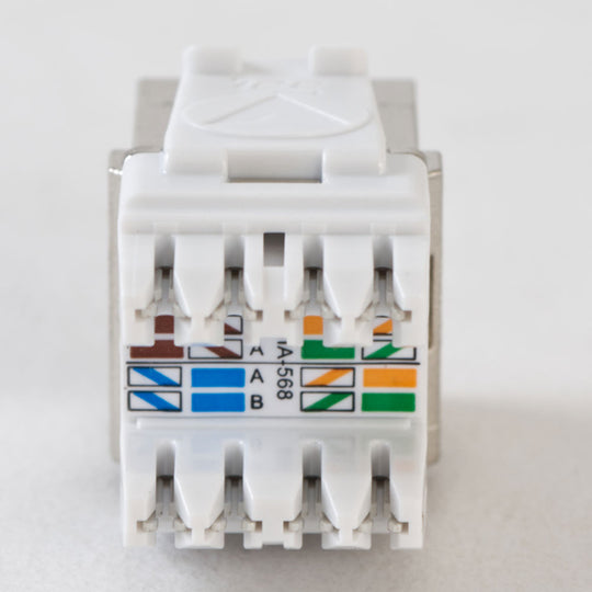 ICC Cat6A High Density FTP Keystone Jack - 25 Pack