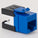 ICC Cat6A High Density Keystone Jack 25 Pack
