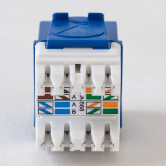 ICC Cat6A High Density Keystone Jack 25 Pack