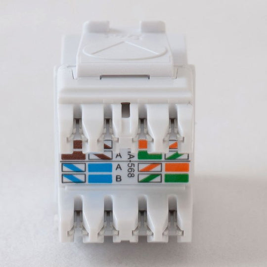 ICC Cat6A High Density Keystone Jack 25 Pack