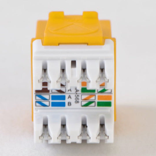ICC Cat6A High Density Keystone Jack 25 Pack