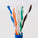 ICC 600MHz CAT6e Bulk Cable with 23 AWG UTP Solid Wires, CMR Jacket, 1000ft Box - Spline