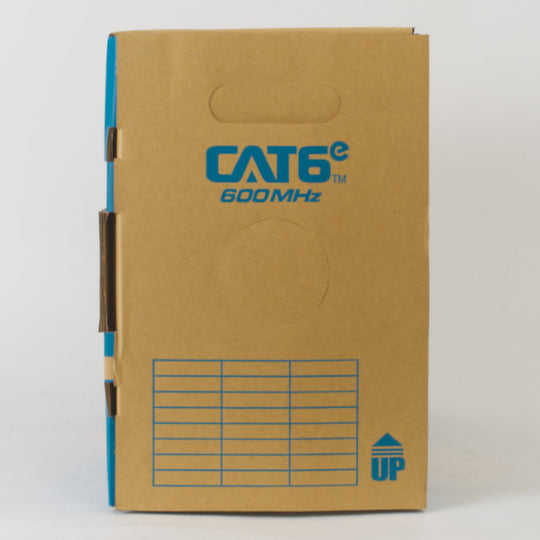 ICC 600MHz CAT6e Bulk Cable with 23 AWG UTP Solid Wires, CMR Jacket, 1000ft Box - Spline