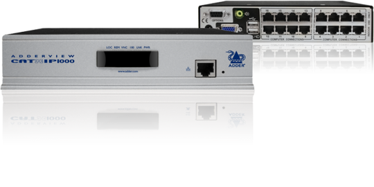 ADDER View CATx 1016IP -1x16 CATx switch-Real VNC