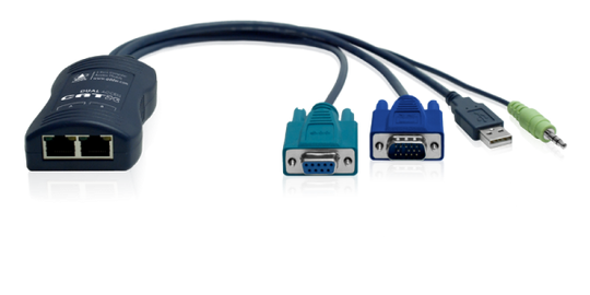 ADDER CATx USB, Dual Access CAM (Optional Audio)