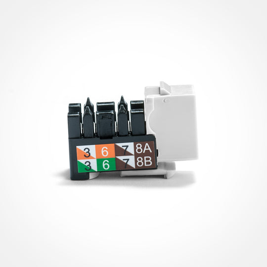 Cat6 Keystone Jack - 110 Style