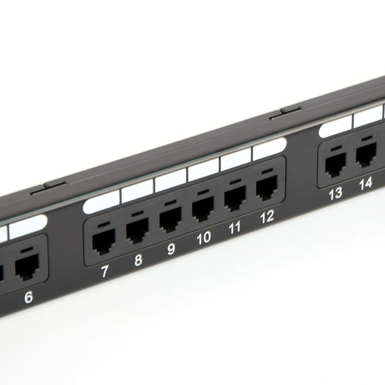 ICC ICMPP024U6 Telephone Patch Panel, 24 Port RJ-11 1U USOC Voice