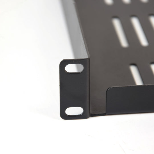 Quest 10.5 Inch 1 Unit (1U) Vented Cantilever Rack Shelf