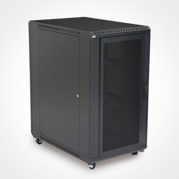 Kendall Howard LINIER Server Cabinet, Convex/Vented Doors, 36