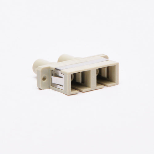 Fiber Adapter - ST-SC Multimode Duplex, Plastic