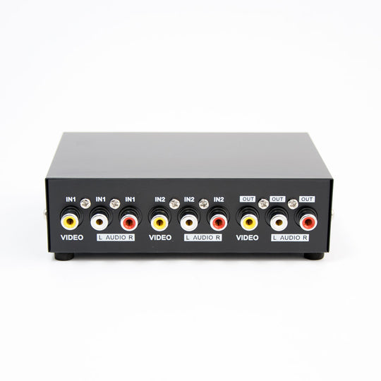Composite 3 RCA Audio Video Switch