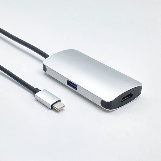 USB Type C to HDMI, USB-C, USB 3.0 3-in-1 Adapter