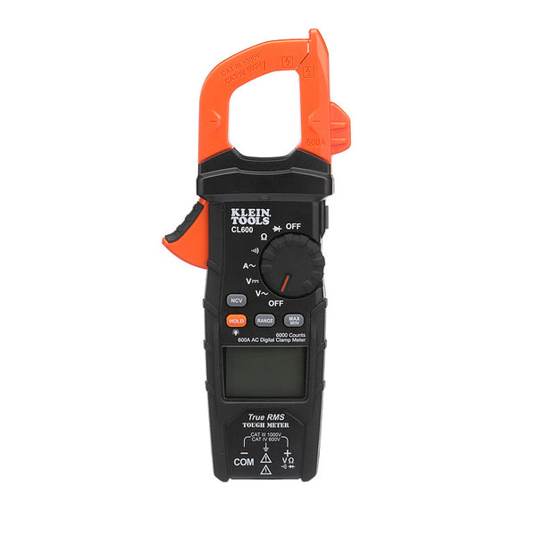 Klein Tools CL600 Digital Clamp Meter AC Auto-Ranging 600A