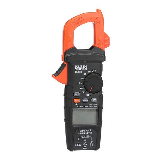 Klein Tools CL600 Digital Clamp Meter AC Auto-Ranging 600A