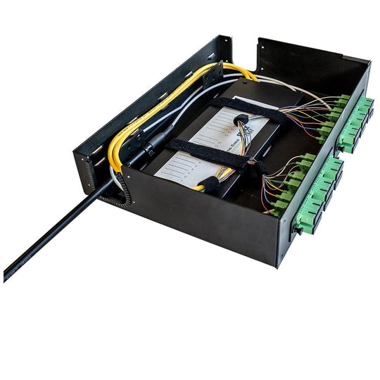 Lynn 2 LGX CORE™ (Twin) Wall Mount Fiber Patch Panel Enclosure (Unloaded)